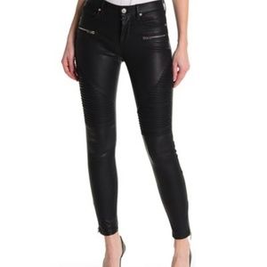 NWT Blank NYC Moto Pants High Waist Vegan Leather